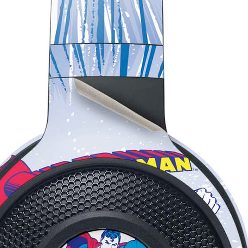 DC Comics Superman Vintage Action Pose Razer Kraken X Skin