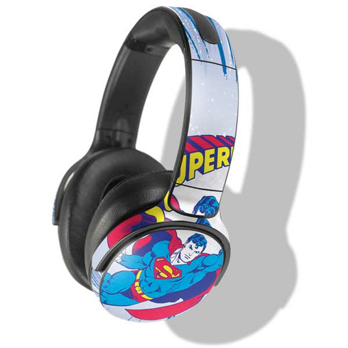 DC Comics Superman Vintage Action Pose Skullcandy Venue Skin