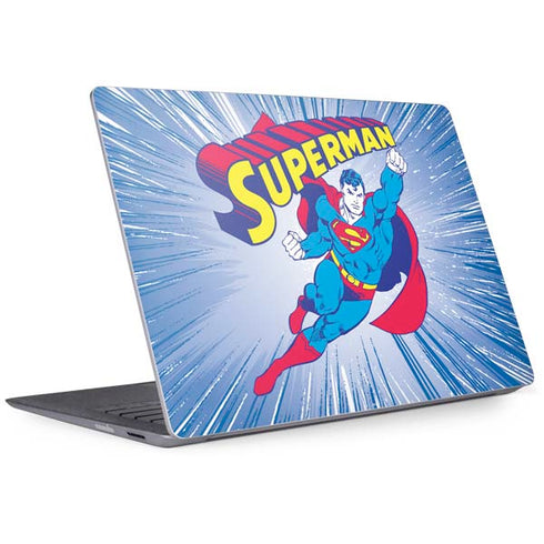 DC Comics Superman Vintage Action Pose Surface Laptop 2 Skin