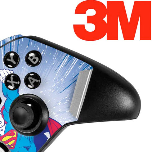 DC Comics Superman Vintage Action Pose Xbox One Elite Controller Skin