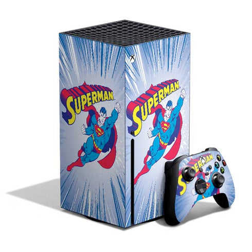DC Comics Superman Vintage Action Pose Xbox Series X Skins