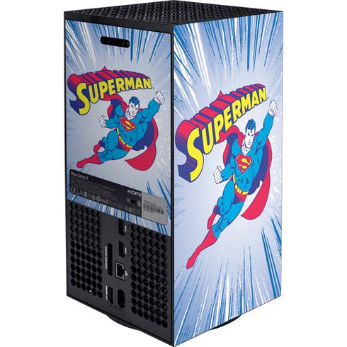 DC Comics Superman Vintage Action Pose XBox Series X Digital Edition Bundle Skin