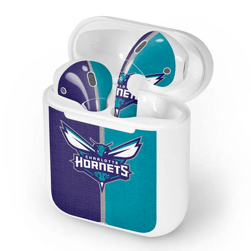 NBA Charlotte Hornets Canvas Apple AirPods Skin