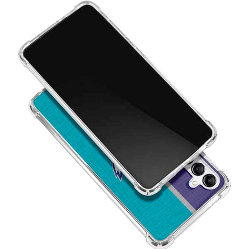 NBA Charlotte Hornets Canvas Galaxy A16 5G Clear Case