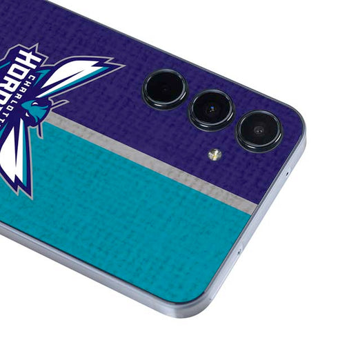 NBA Charlotte Hornets Canvas Galaxy A35 5G Skin