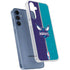 NBA Charlotte Hornets Canvas Galaxy A55 5G Clear Case