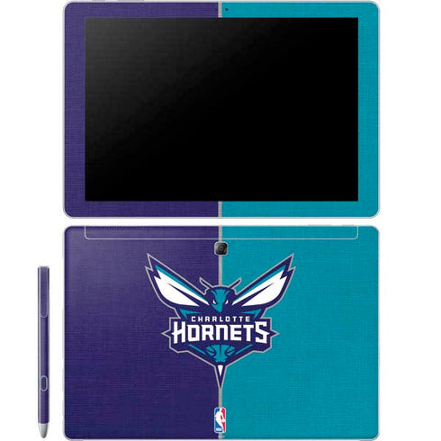 NBA Charlotte Hornets Canvas Galaxy Book 12in Skin
