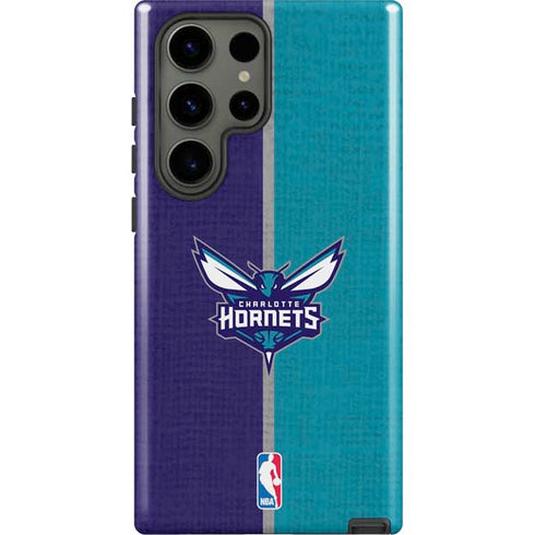 NBA Charlotte Hornets Canvas Galaxy S23 Ultra Pro Case