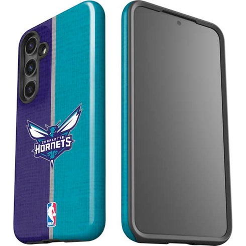NBA Charlotte Hornets Canvas Galaxy S25 Impact Case