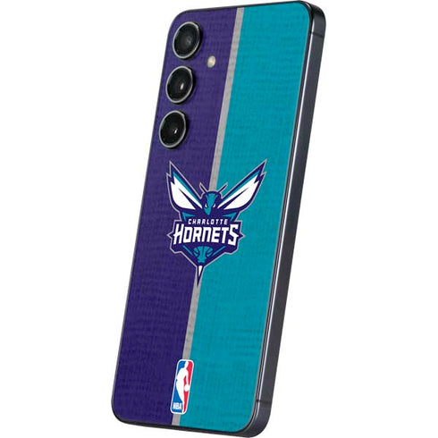 NBA Charlotte Hornets Canvas Galaxy S25 Plus Skin