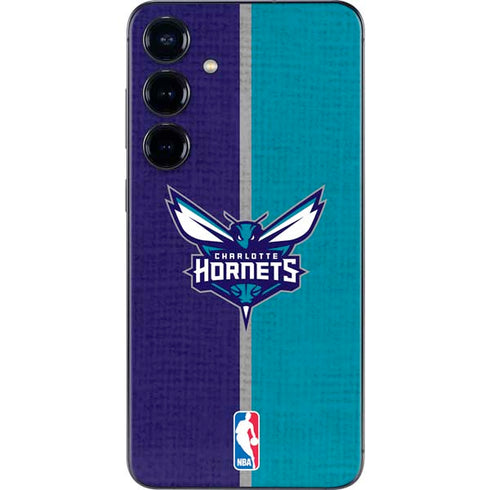 NBA Charlotte Hornets Canvas Galaxy S24 Skin