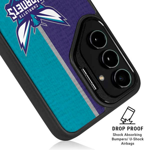 NBA Charlotte Hornets Canvas Galaxy S25 FE Kickstand Case