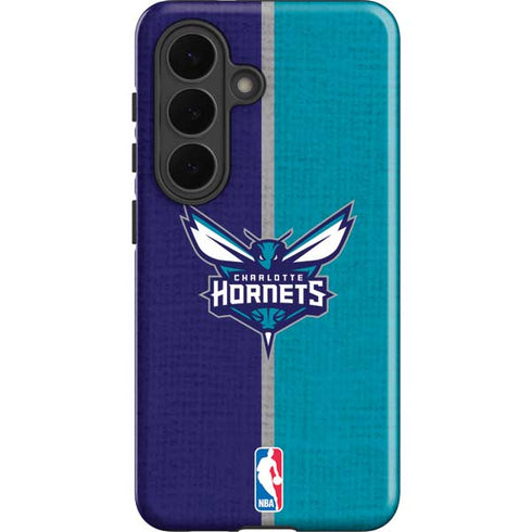 NBA Charlotte Hornets Canvas Galaxy S26 Impact Case