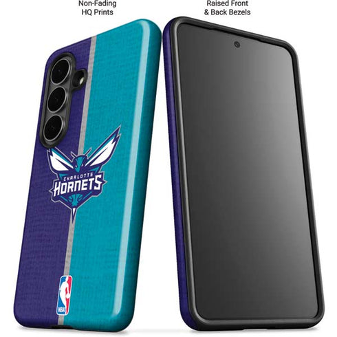NBA Charlotte Hornets Canvas Galaxy S26 Impact Case