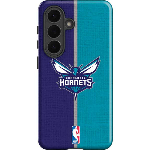 NBA Charlotte Hornets Canvas Galaxy S26 Plus Impact Case