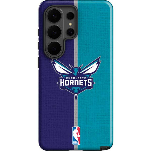 NBA Charlotte Hornets Canvas Galaxy S26 Ultra Impact Case