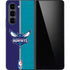 NBA Charlotte Hornets Canvas Galaxy Z Fold5 5G Skin