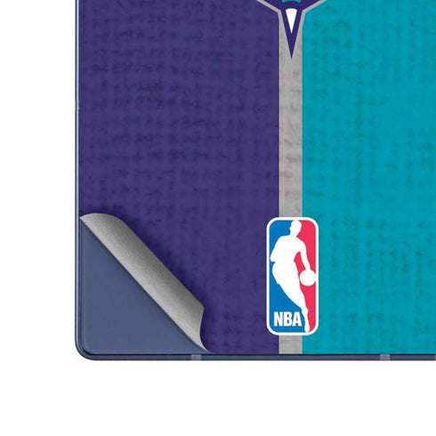 NBA Charlotte Hornets Canvas Galaxy Z Fold6 Skin