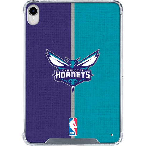 NBA Charlotte Hornets Canvas iPad 11th Gen (2025) Clear Case