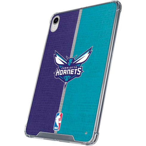 NBA Charlotte Hornets Canvas iPad 11th Gen (2025) Clear Case