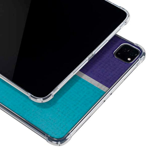 NBA Charlotte Hornets Canvas iPad Pro 11in (2024) Clear Case