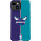 NBA Charlotte Hornets Canvas iPhone 15 Impact Case