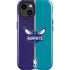 NBA Charlotte Hornets Canvas iPhone 15 Impact Case