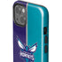 NBA Charlotte Hornets Canvas iPhone 15 Impact Case