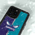 NBA Charlotte Hornets Canvas iPhone 15 Pro Waterproof Case