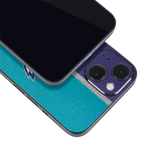 NBA Charlotte Hornets Canvas iPhone 15 Skin
