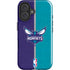 NBA Charlotte Hornets Canvas iPhone 16 Impact Case