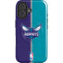 NBA Charlotte Hornets Canvas iPhone 16 Magsafe Impact Case