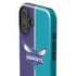 NBA Charlotte Hornets Canvas iPhone 16 Plus Impact Case