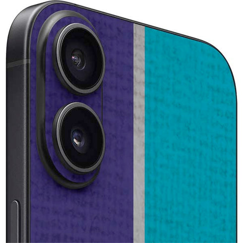 NBA Charlotte Hornets Canvas iPhone 16 Plus Skin