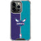 NBA Charlotte Hornets Canvas iPhone 16 Pro Clear Case