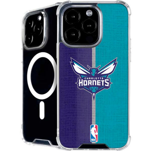 NBA Charlotte Hornets Canvas iPhone 16 Pro MagSafe Case