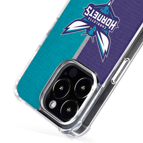 NBA Charlotte Hornets Canvas iPhone 16 Pro MagSafe Case