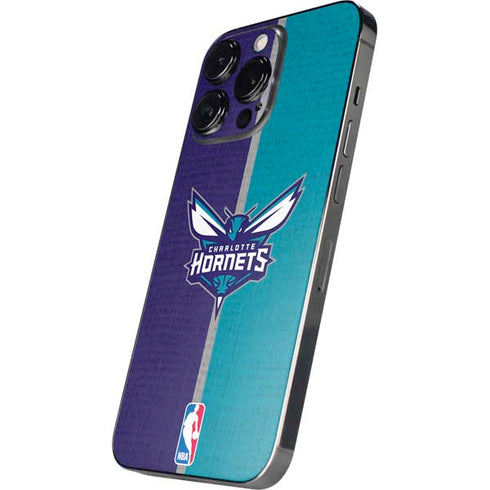 NBA Charlotte Hornets Canvas iPhone 16 Pro Max Skin
