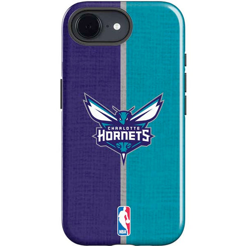 NBA Charlotte Hornets Canvas iPhone 16e Impact Case