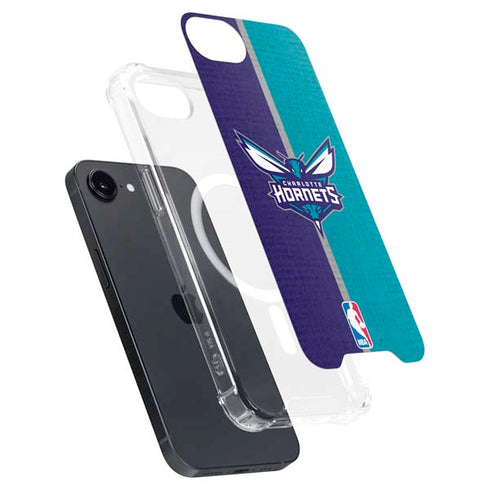 NBA Charlotte Hornets Canvas iPhone 16e MagSafe Case