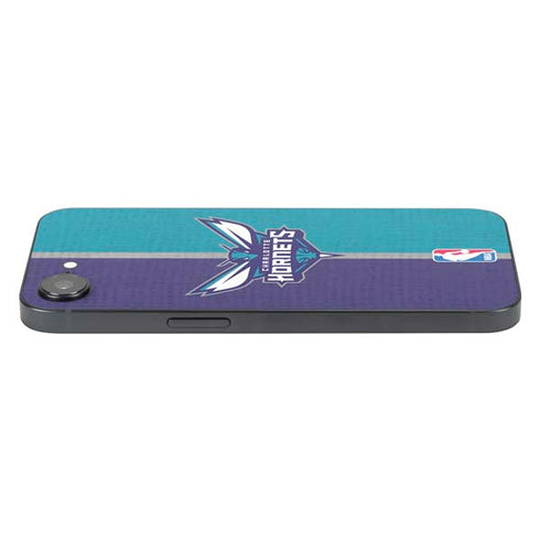 NBA Charlotte Hornets Canvas iPhone 16e Skin