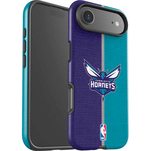 NBA Charlotte Hornets Canvas iPhone 17 Air Impact Case