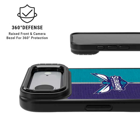 NBA Charlotte Hornets Canvas iPhone 17 Air Kickstand Case