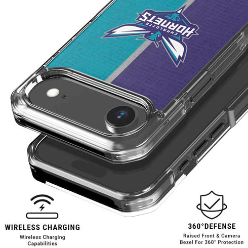 NBA Charlotte Hornets Canvas iPhone 17 Air MagSafe Case