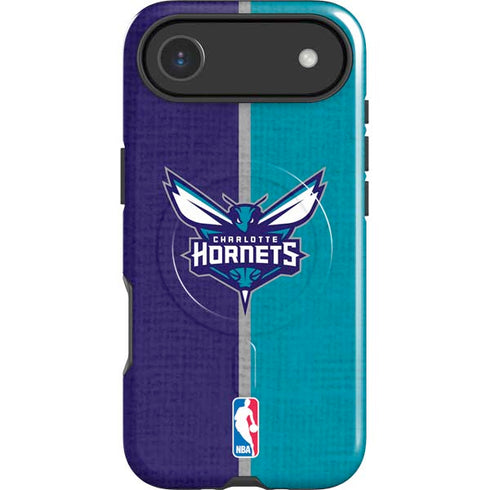 NBA Charlotte Hornets Canvas iPhone 17 Air Magsafe Impact Case