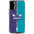 NBA Charlotte Hornets Canvas iPhone 17 Clear Case