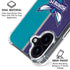 NBA Charlotte Hornets Canvas iPhone 17 Clear Case