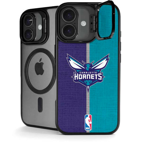 NBA Charlotte Hornets Canvas iPhone 17 Kickstand Case