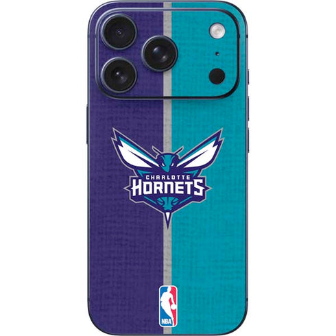 NBA Charlotte Hornets Canvas iPhone 17 Pro Max Skin