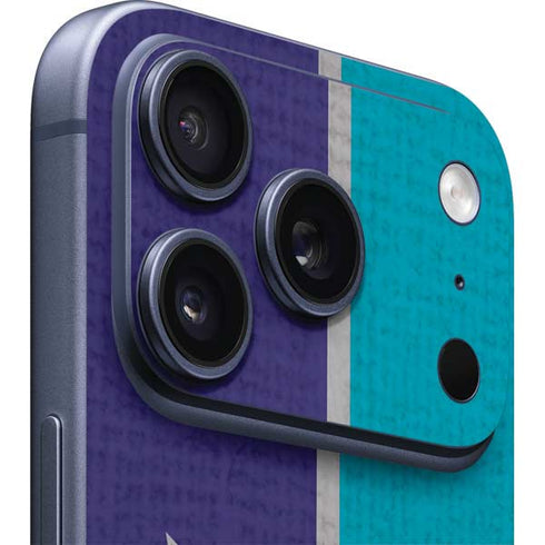 NBA Charlotte Hornets Canvas iPhone 17 Pro Skin